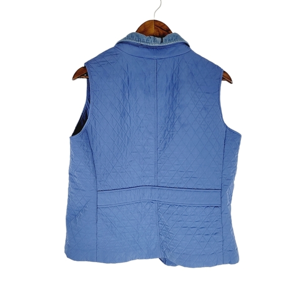❤️ Talbot's light blue quilted vest size 1XP - Picture 6 of 11